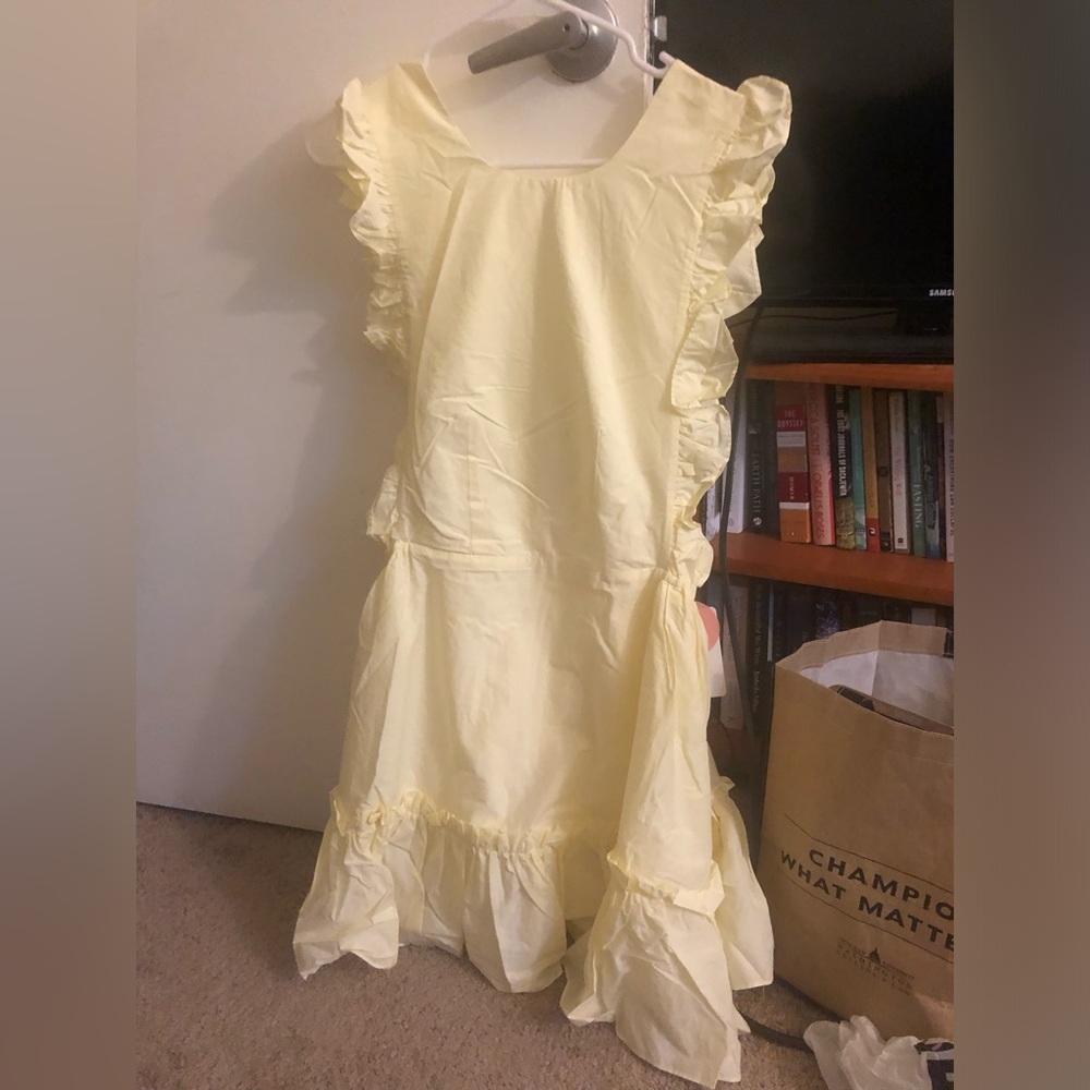 Selkie dole whip pinafore dress